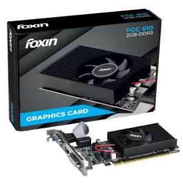 Foxin FGC 610 2GB DDR3 Graphics Card | PCIe 2.0 x16 | HDMI, DVI & VGA | DirectX 12 Support
