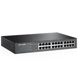 TP-Link TL-SG1024DE 24-Port Gigabit Easy Smart Switch | VLAN | QoS | Rackmount | Business Network Switch
